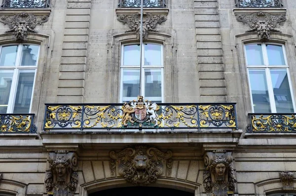 Paryż Francja 2017 Stara Architektura Paryżu — Zdjęcie stockowe