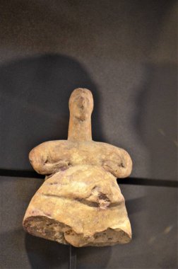 Paris, Fransa 03.25.2017: Paris 'in ünlü bir müzesinin içi