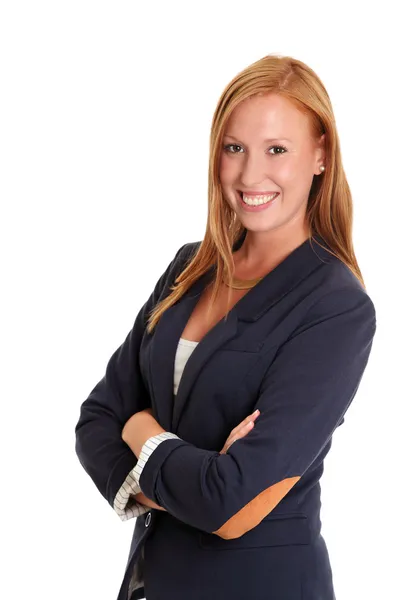 Mujer de negocios sonriente —  Fotos de Stock