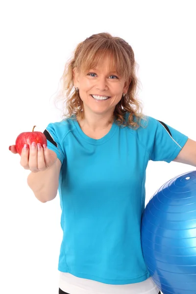 Woman working out — Stock Photo, Image