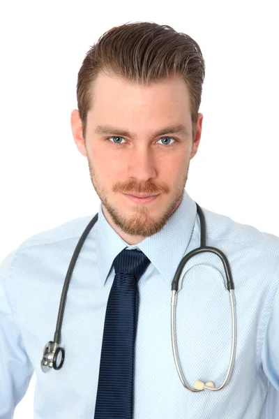 Young DR looking into camera — Stock Photo, Image