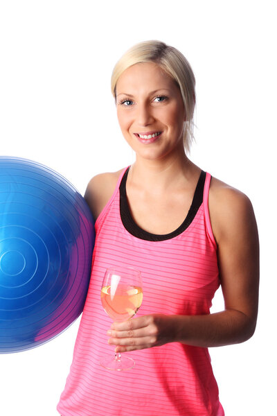 Наслаждайтесь стаканом или двумя после тренировки
