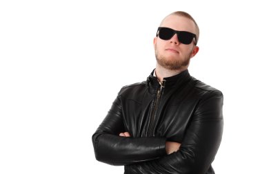 Gözlüklü cool adam