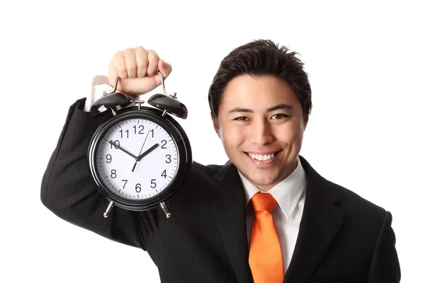 Empresario con reloj — Foto de Stock