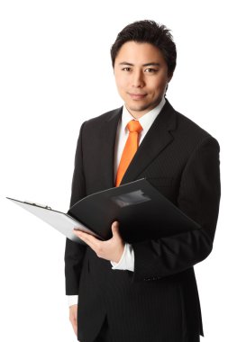 bir çalışan iş adamı