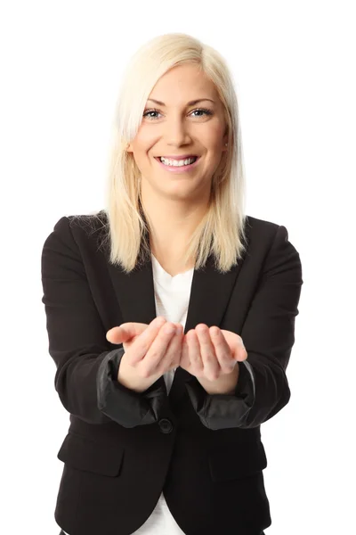 Attractive sales woman — Stock Photo, Image