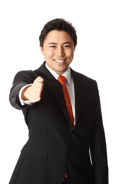 Businessman pointing — Stock Photo, Image