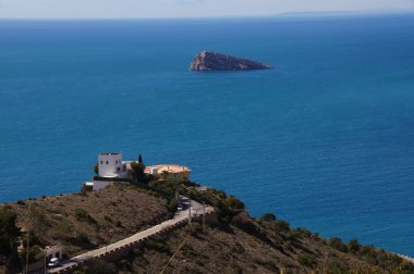 Benidorm, islote de los pájaros