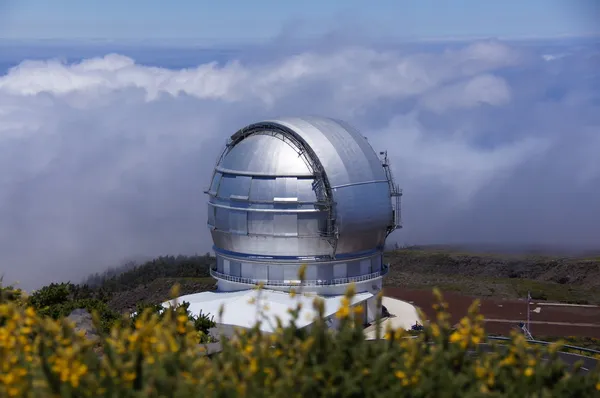 Gran Telescopio Canarias lizenzfreie Stockfotos