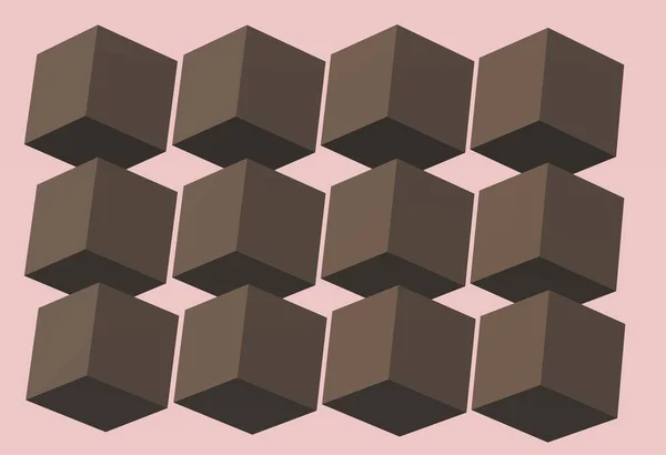 abstract geometric pattern with hexagon shapes. vector illustration