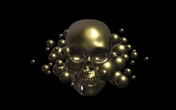 3d rendering of a fantasy illustration of the abstract shape