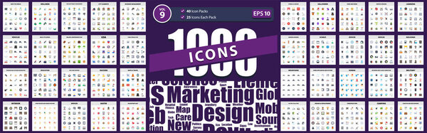 1000 Creative Icons Designs tourism and outdoor recreation, сша, wellness, день независимости Ирландии, автомобили