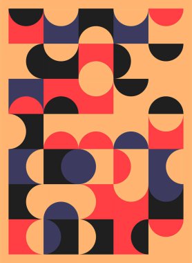 Soyut; Geometrik Poster kapak tasarımları