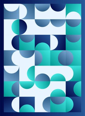 Soyut; Geometrik Poster kapak tasarımları