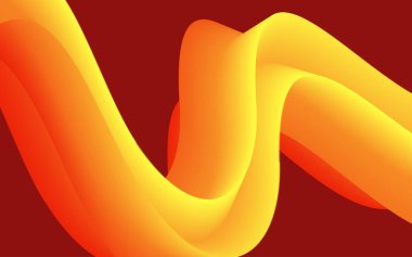 Vektör soyut dalga tasarım ögesi