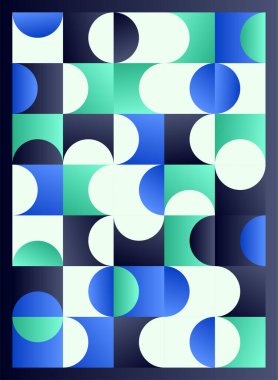 Soyut; Geometrik Poster kapak tasarımları