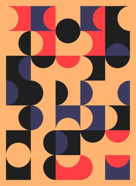 Soyut; Geometrik Poster kapak tasarımları