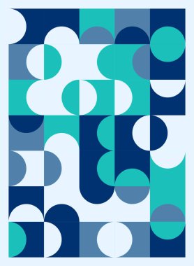 Soyut; Geometrik Poster kapak tasarımları