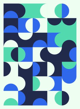 Soyut; Geometrik Poster kapak tasarımları