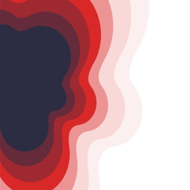 soyut Kağıt Kesimi Arkaplan Şablon Vektör İllüstrasyonu