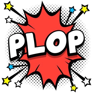 Pop Sanatı Çizgi Romanları Konuşma Baloncukları Kitap Ses Efektleri Vektör İllüstrasyonu