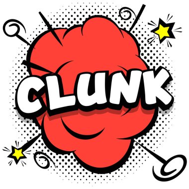 Cunk Comic parlak şablon renkli çerçevelerde konuşma baloncukları Vektör İllüstrasyonu