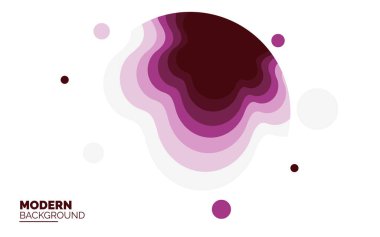 Soyut Kağıt Kesimi Sancak Şablonu arkaplanı. Kağıt kesiği şekiller. Sancak Vektörü İllüstrasyonu Şablonu