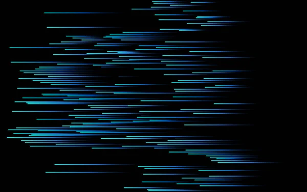 Διάνυσμα Ημικύκλων Ψηφιακή Τεχνολογία Γραμμές Ροή Δυναμική Μοτίβο Μπλε Πράσινα — Διανυσματικό Αρχείο