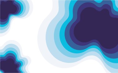 Soyut Kağıt Kesimi Sancak Şablonu arkaplanı. Kağıt kesiği şekiller. Sancak Vektörü İllüstrasyonu Şablonu