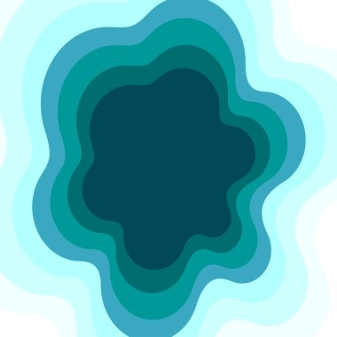 soyut Kağıt Kesimi Arkaplan Şablon Vektör İllüstrasyonu