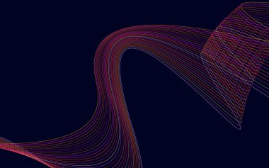 Soyut çarpık Çapraz Çizgili Arkaplan. Vektör eğimli eğimli. Dalgalanan çizgiler. İş tasarımı Vektör İllüstrasyonunuz için yepyeni bir biçim