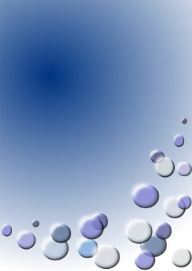 arka plan bubbly mavi