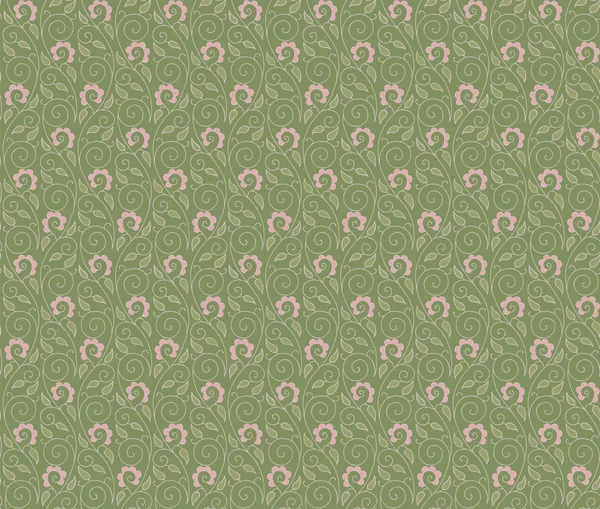 Motif floral sans couture — Image vectorielle