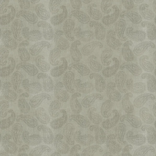 Diseño de paisley descolorido en tela de lino . — Foto de Stock