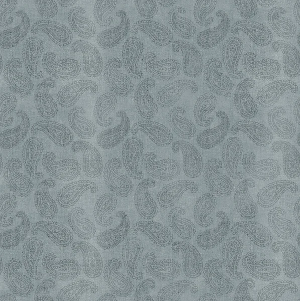 Diseño de paisley descolorido en tela de lino . — Foto de Stock