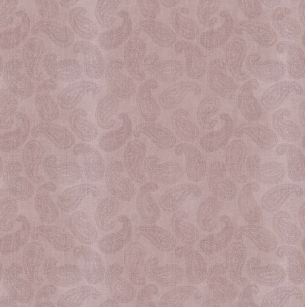 Vybledlé paisley design na lněné tkaniny. — Stock fotografie