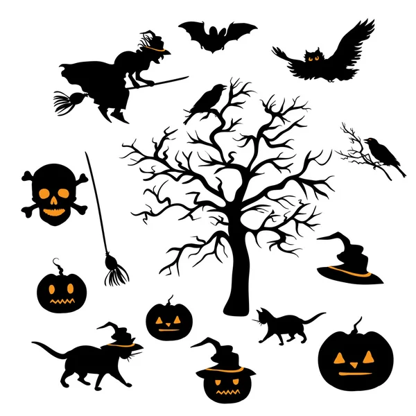 Halloween sada — Stockový vektor