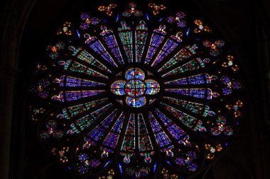 vitray, Bazilika saint-nazaire-carcassonne, aude - Fransa