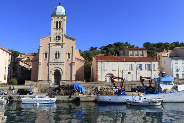 Harbour of Port-Vendres, Languedoc-Roussillon - France — Stock Photo, Image