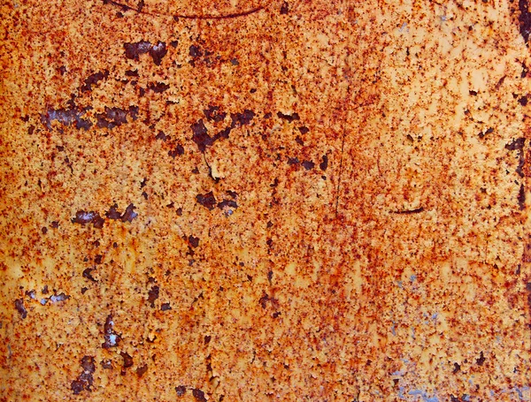 Orange painted rusty metal — Stock Photo, Image