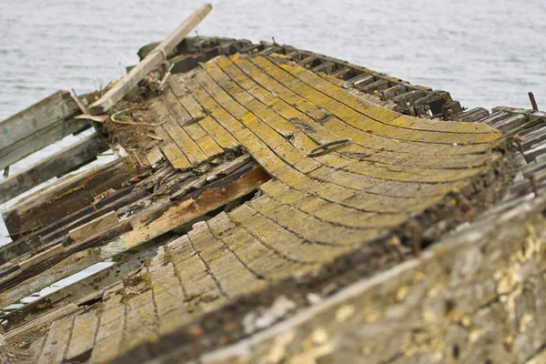 Graveyard of old ships. — Stock Photo, Image