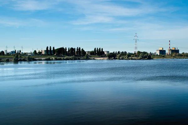 View of the Wloclawek, Poland. — Stock Photo, Image