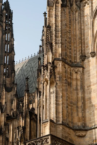 Arquiteturas religiosas de Praga . — Fotografia de Stock