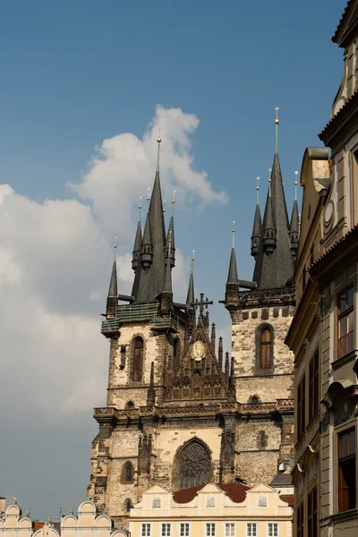 Prague religious architectures. — Stock Photo, Image