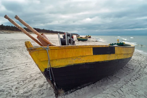 Debki, beach in poland. — Stock Photo, Image