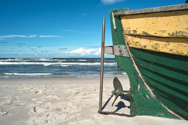 Debki, beach in poland. — Stock Photo, Image
