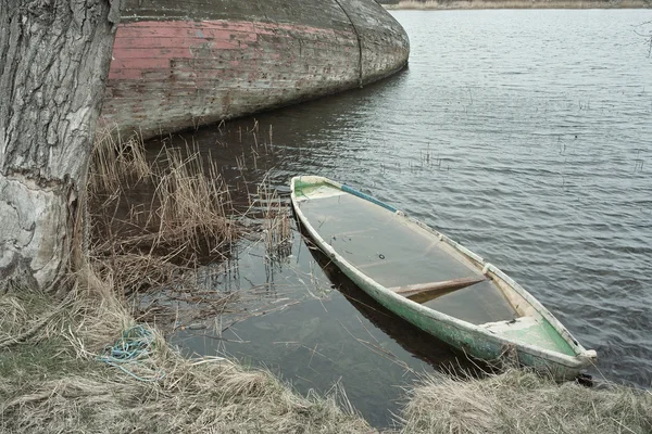 Graveyard of old ships. — Stock Photo, Image