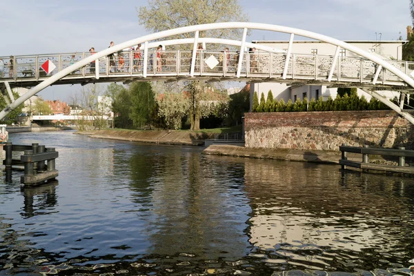 Fin utsikt på bydgoszcz, Polen. — Stockfoto