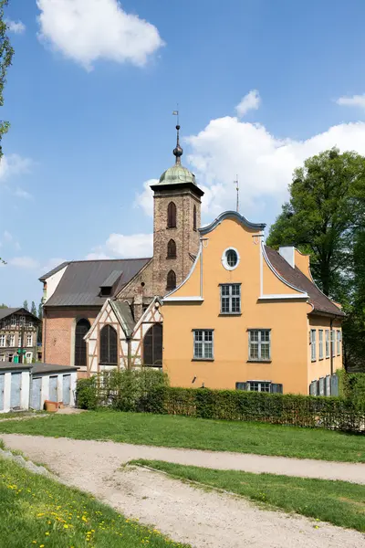 Arquitetura religiosa de exemplo em Gdansk . — Fotografia de Stock