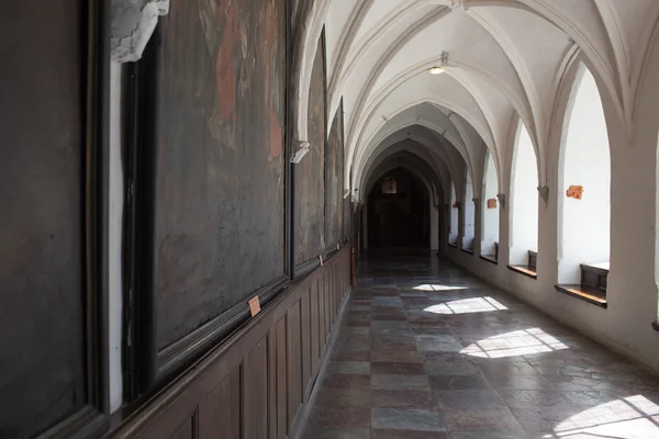 Inside Catholic church. — Stockfoto